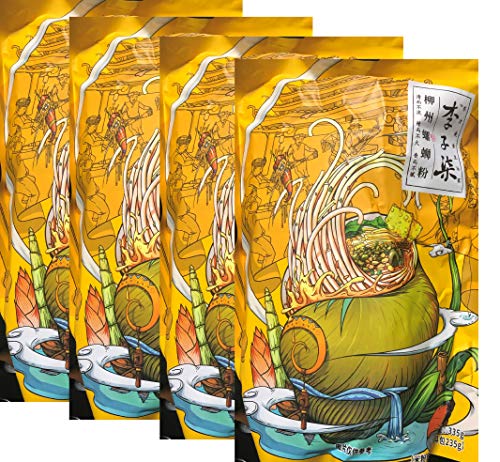 李子柒 螺蛳粉 螺狮粉 螺丝粉 ルオスーフェン10袋 顺手买一件】李子柒爆椒酸笋柳州螺蛳粉（随心包）280g*1袋_虎窝淘